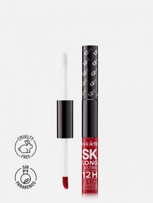 Labial Líquido con Fijador 12H Silk Kiss Long Lasting