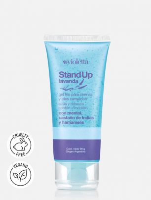 Gel frío para Piernas y Pies Cansados Stand Up Lavanda