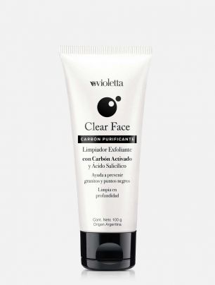 Limpiador Exfoliante Carbón Activado Clear Face