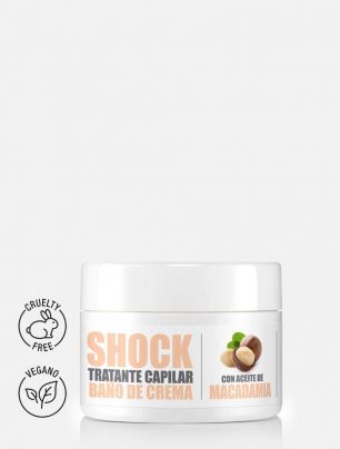 Shock Tratamiento Capilar Baño de Crema con Aceite de Macadamia