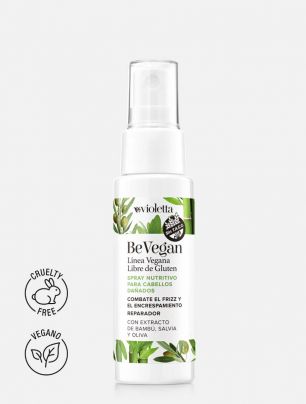 Spray Nutritivo para Cabellos Dañados Be Vegan