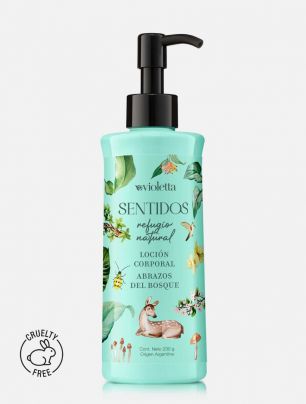 Loción Corporal Abrazos de Bosque Refugio Natural Sentidos