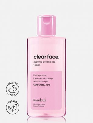 Espuma de limpieza Facial Clear Face