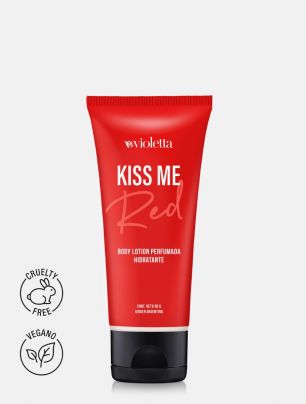 Body Lotion Perfumada Hidrante Kiss Me Red