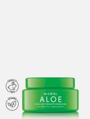 Crema Gel Hidratante Reparadora para Rostro Aloe Vera
