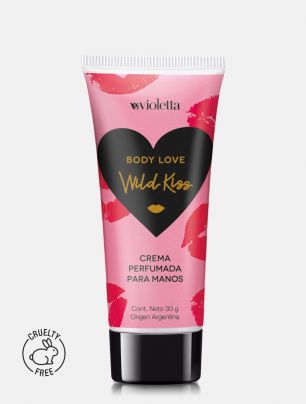 Crema Perfumada para manos Body Love Wild Kiss
