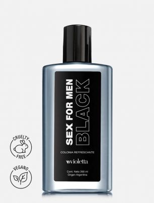 Colonia Refrescante Sex For Men Black