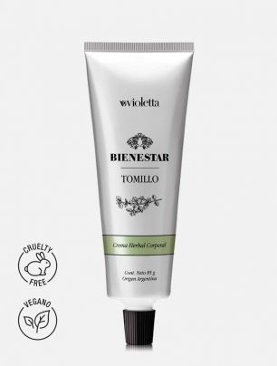 Crema Herbal Corporal con Tomillo