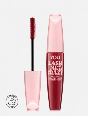 Máscara de Pestañas Waterproof Lash Me Crazy You