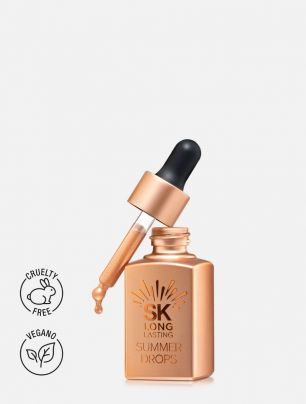 Maquillaje Efecto Bronceado Summer Drops Silk Kiss Long Lasting