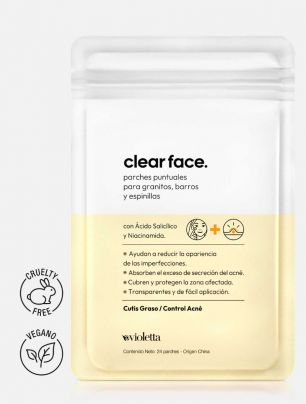 Parches Puntuales para Acné Clear Face