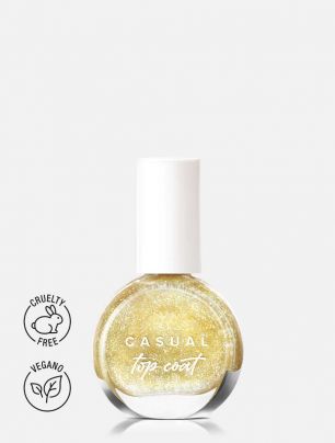 Top Coat Con Destellos Ice Lemonade