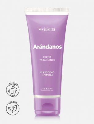Crema Para Manos Elasticidad + Firmeza Arándanos