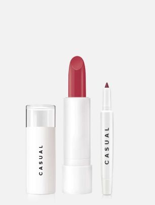 Lip combo - Labial + Mini delineador para Labios Rosa Casual