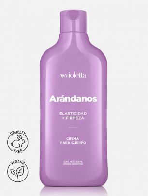 Crema para el Cuerpo Arándanos