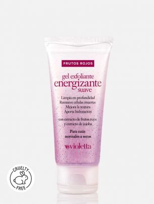 Gel Exfoliante Energizante Suave Frutos Rojos