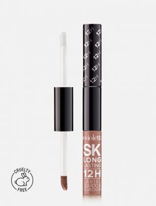 Labial Líquido con Fijador 12h Silk Kiss Long Lasting