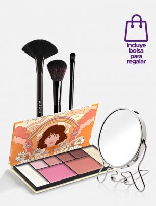 Set Paleta + Brochas + Espejo