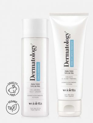 Set Tónico + Crema de Limpieza Hidrantante Dermatology 