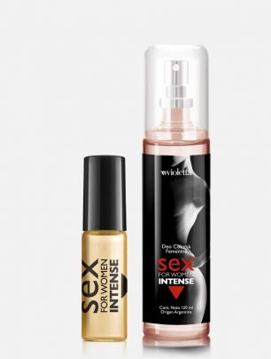 Set Deo colonia + Eau de parfum 15ml Sex for Woman Intense
