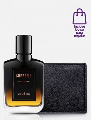 Set Eau de Toilette Supreme + Billetera Escape Negra