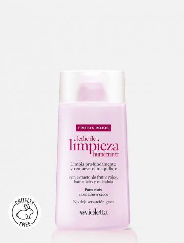 Leche de Limpieza Humectante Frutos Rojos