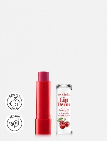 Bálsamo Reparador para Labios Lip Derm Cherry