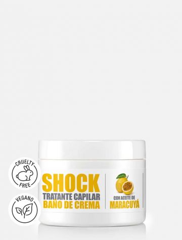 Shock Tratamiento Capilar Baño de Crema con Aceite de Maracuyá