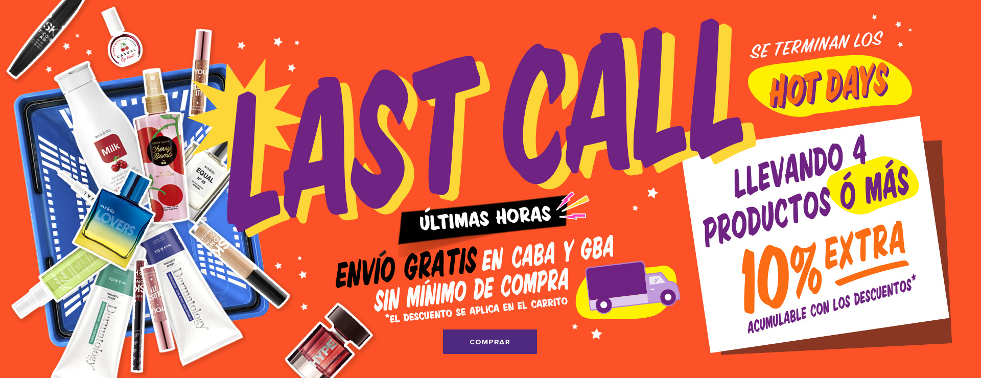 Dirigir a https://www.violettacosmeticos.com/hot-days/last-call.html